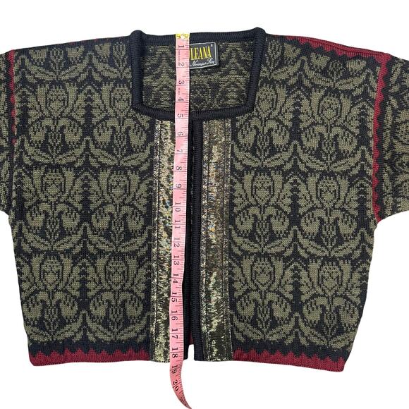 Oleana The Norwegian Story Wool Square Neck Sweater - Picture 9 of 9